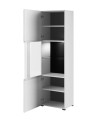 Witryna Tulsa Typ 05 biały laminat - wnętrze