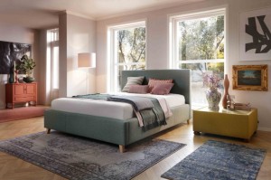 Łóżko tapicerowane Basic