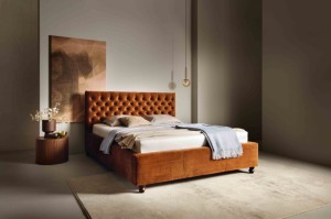 Łóżko tapicerowane Chester