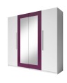 Szafa Vera typ 20 biały - lila